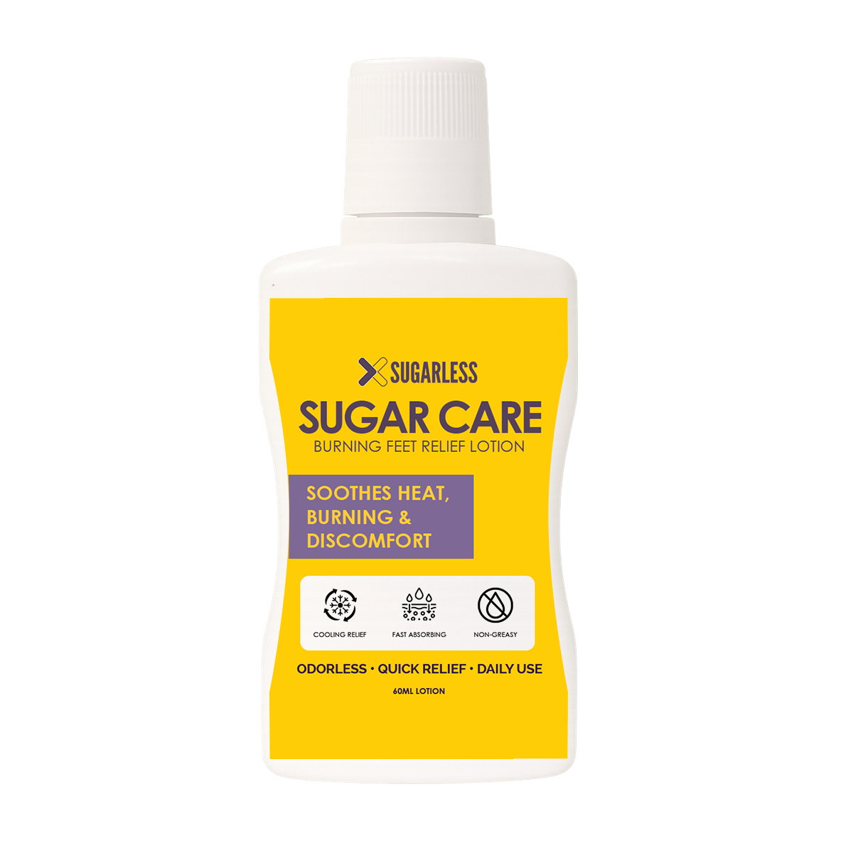 Sugar Care – Burning Feet Relief Lotion