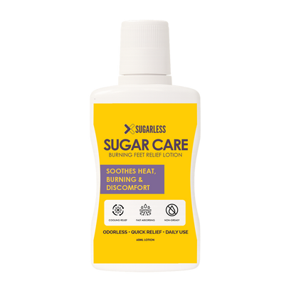 Sugar Care – Burning Feet Relief Lotion