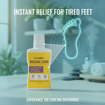 Sugar Care – Burning Feet Relief Lotion