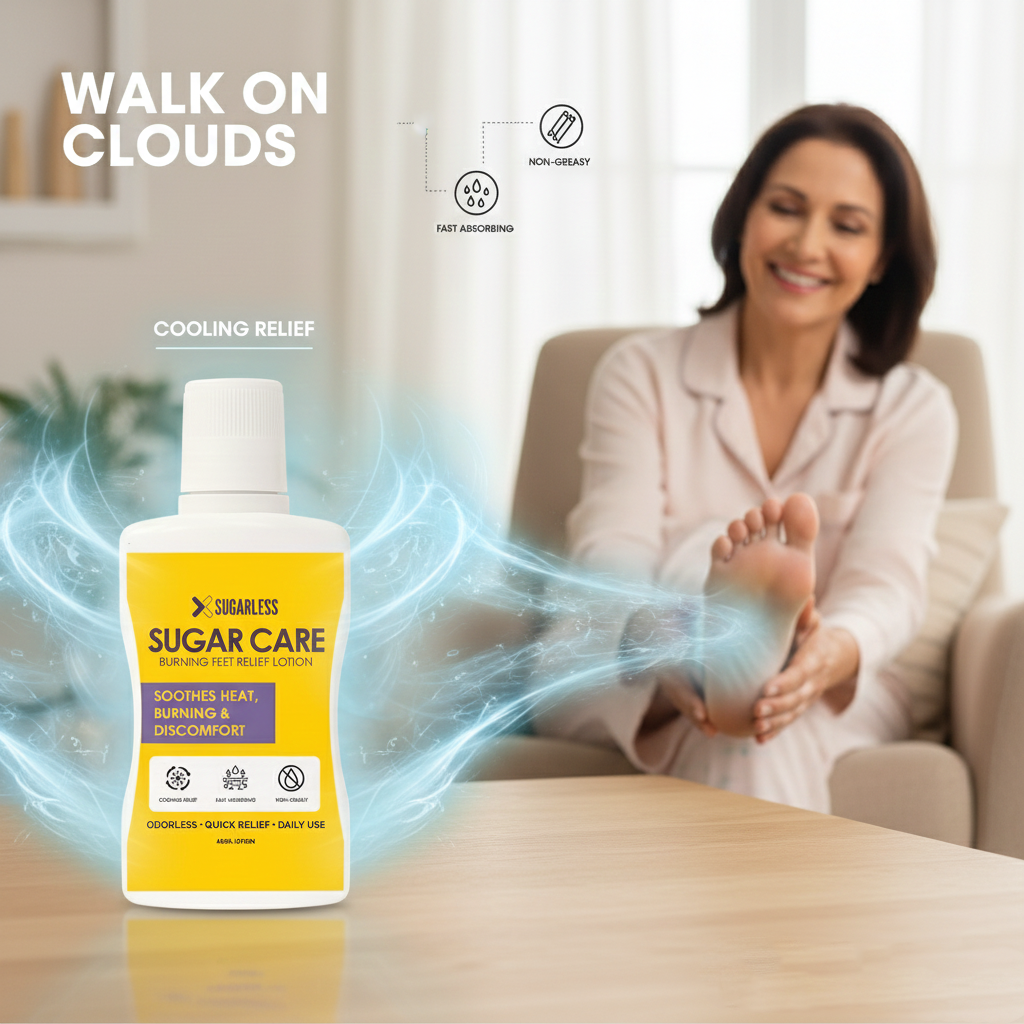 Sugar Care – Burning Feet Relief Lotion
