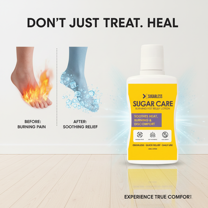 Sugar Care – Burning Feet Relief Lotion