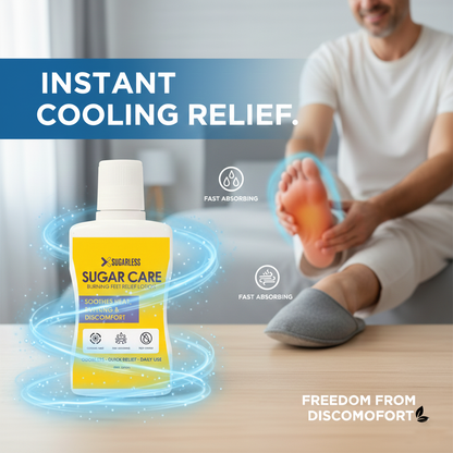 Sugar Care – Burning Feet Relief Lotion